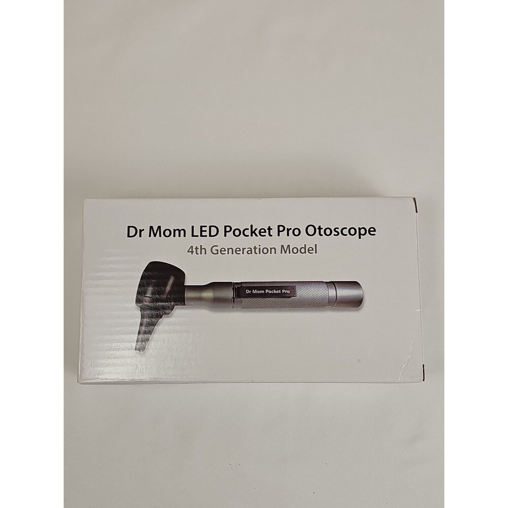Dr Mom LED Pocket Pro Pocket Otoscope 4th Gen DM4-HC Pediatrics